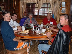 Breakfast at Moose Creek Lodge