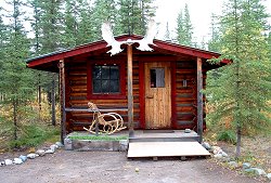 Moose Creek Log Cabin, Large Cabins